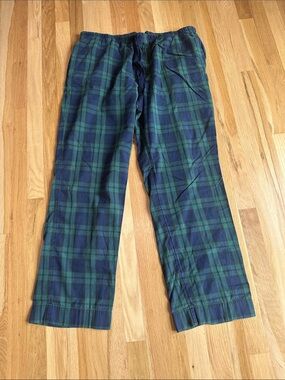 Vineyard Vines Green & Navy Plaid Pajama Pants